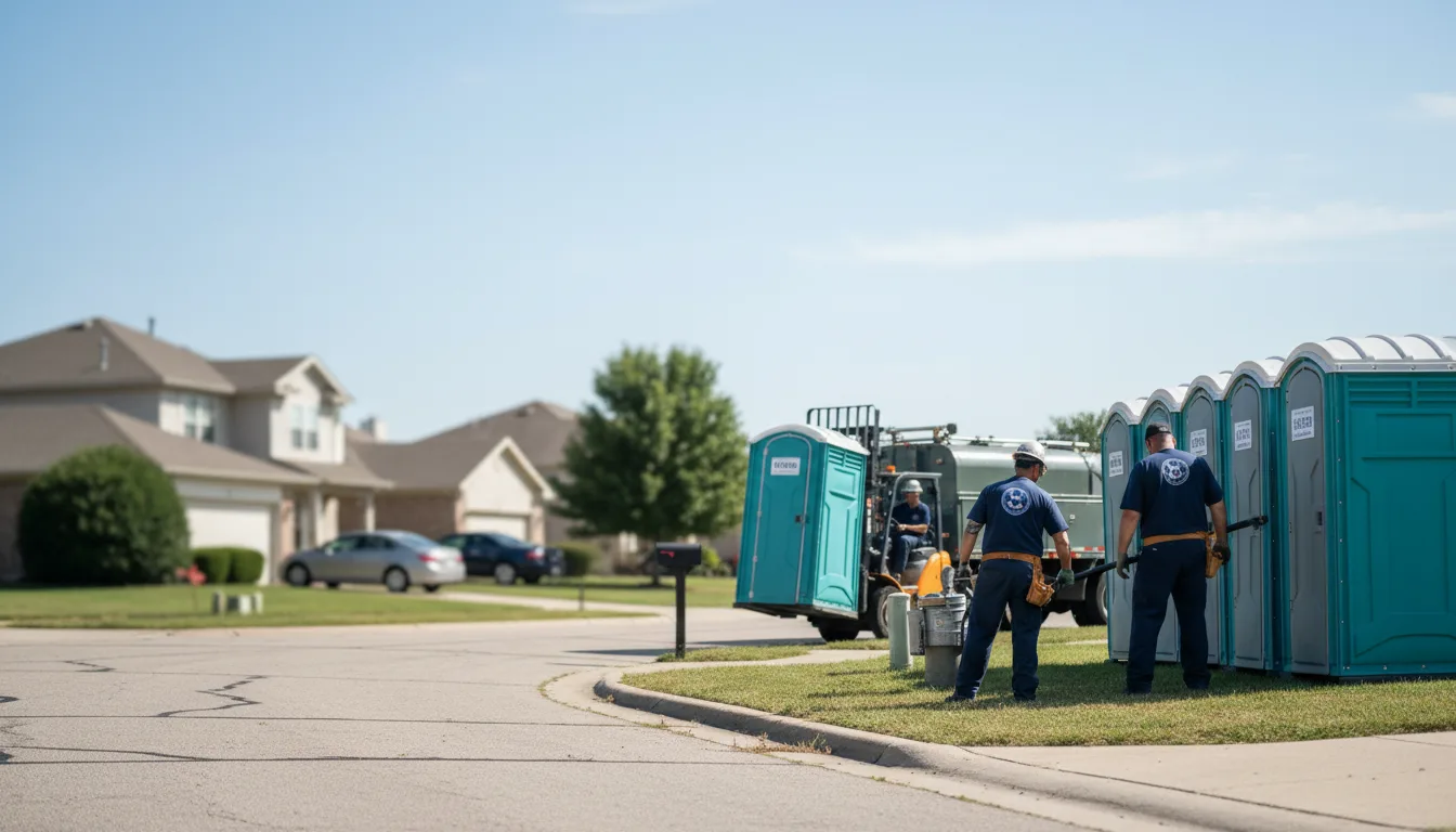 Porta Potty Rental in Potts Camp, MS near me
